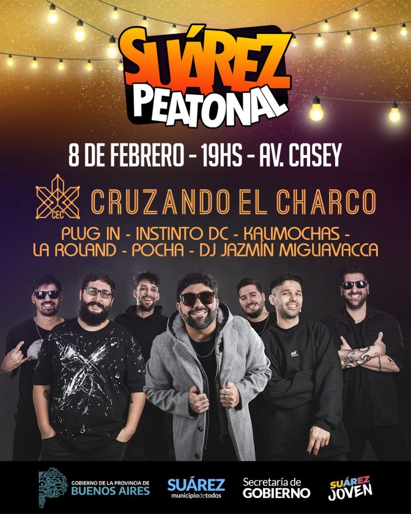 Cruzando el Charco, presente en una nueva edición de Suarez Peatonal