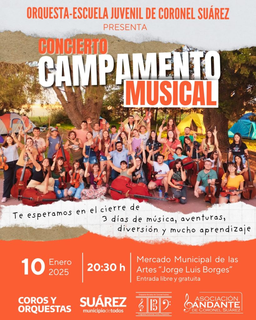 Concierto de cierre del Campamento de la Orquesta Escuela Juvenil