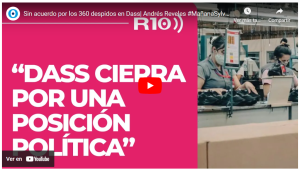 Provincia ofreció ayuda a Dass y no fue aceptada. Decisión indeclinable