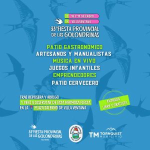 Dúo Baglietto-Vitale y Hugo Varela, en la Fiesta de las Golondrinas