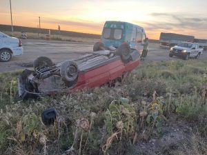 Otro conductor de la región que sufre un incidente en la fatídica ruta 33
