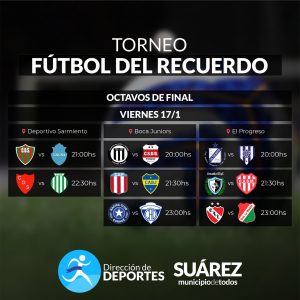 Pasó la quinta fecha del Torneo “Fútbol del Recuerdo”. Vienen los octavos