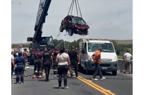 Rescataron el auto en el Dique Paso de las Piedras pero sin ocupantes
