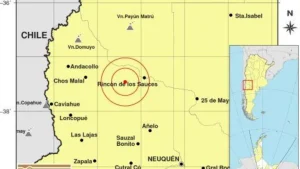 Un sismo en Vaca Muerta sacudió a una zona cercana a La Pampa