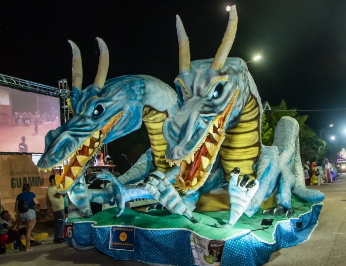 Guaminí celebra el 106° Carnaval del Arte y la Alegría con carrozas, murgas y más