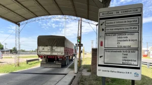 Pigüé: reanudan controles de pesos y dimensiones de los vehículos de carga