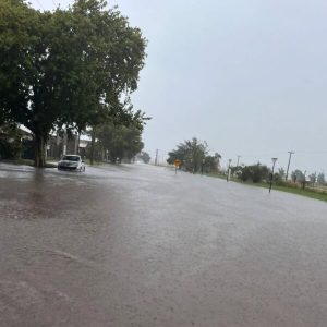 Efectos del alerta: cayeron más de 100mm en dos horas en América