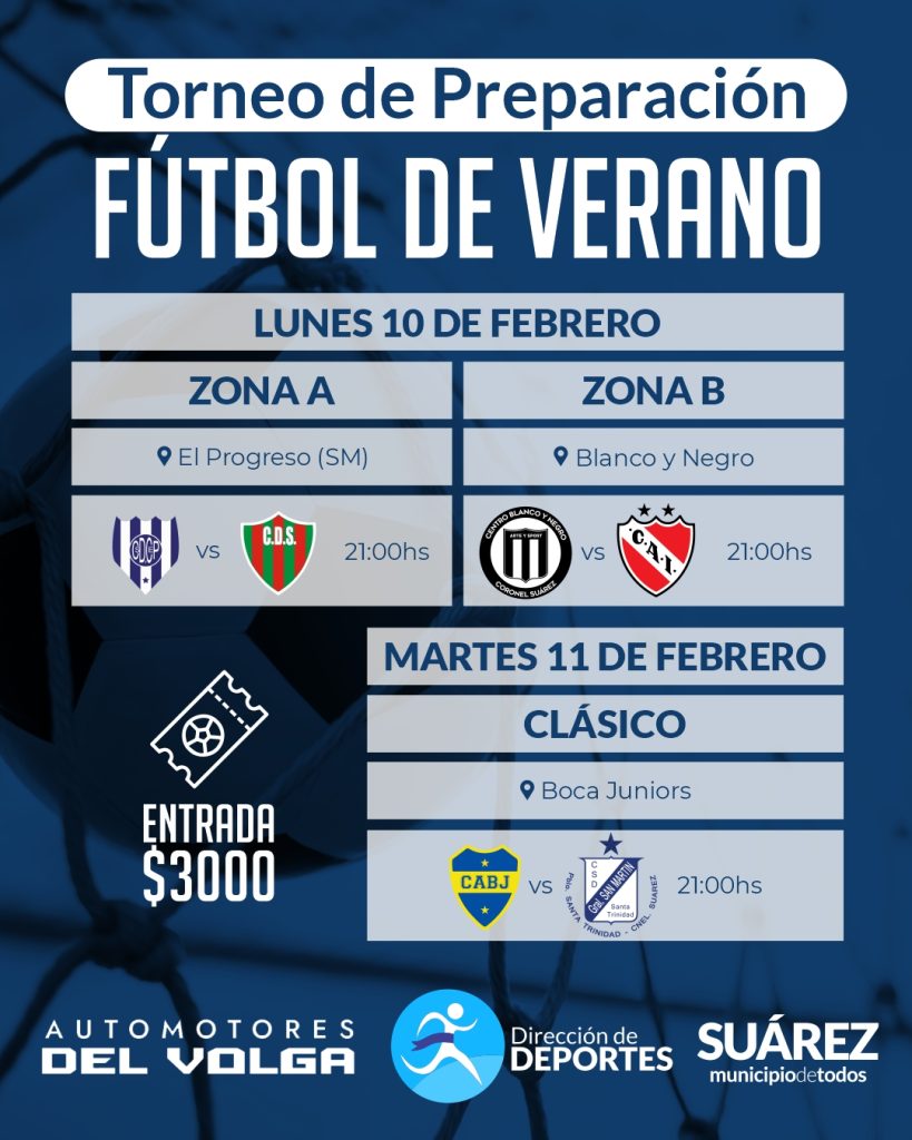 Comienza el Torneo Preparación Fútbol de Verano con seis clubes