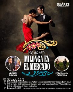 Milonga y Tango en el Mercado: una noche a puro 2×4
