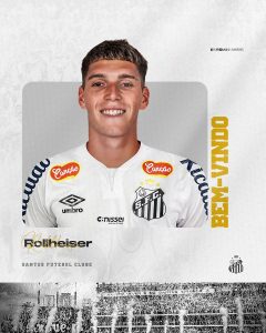 Así presentaron a "Ben32" en Santos, finalmente el nuevo club de Rollheiser