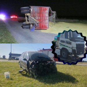 En pocas horas, dos incidentes viales en ruta 85 pero sin heridos graves
