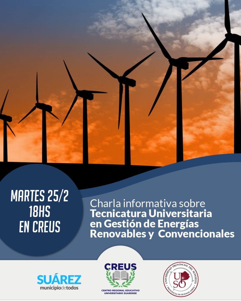 ¡Tu futuro empieza hoy! ¿Te apasionan las energías renovables y queres una carrera con grandes oportunidades?