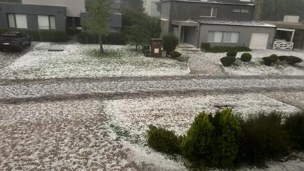 Furia de granizo generó estragos y destrucción en Mar del Plata