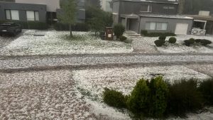 Furia de granizo generó estragos y destrucción en Mar del Plata
