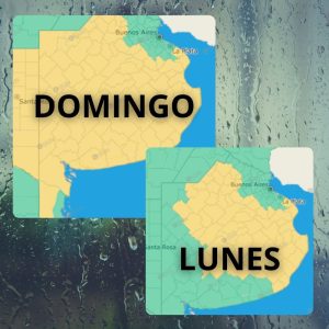 Domingo y lunes con alerta amarilla por tormentas en gran parte de la provincia