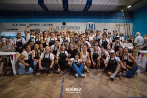 "Las fiestas traen alegría y unión, por eso vamos a seguir apoyándolas”