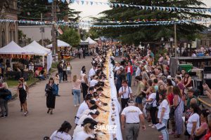 Desafío superado: el tradicional strudel alcanzó los 100.5 metros