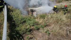 Tragedia: dos mujeres carbonizadas y una niña internada con múltiples fracturas