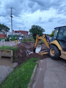 La Comisión de Defensa Civil, encabezada por el Intendente Ricardo Moccero, trabajó sin descanso