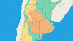 El Servicio Meteorológico Nacional ha emitido un alerta naranja