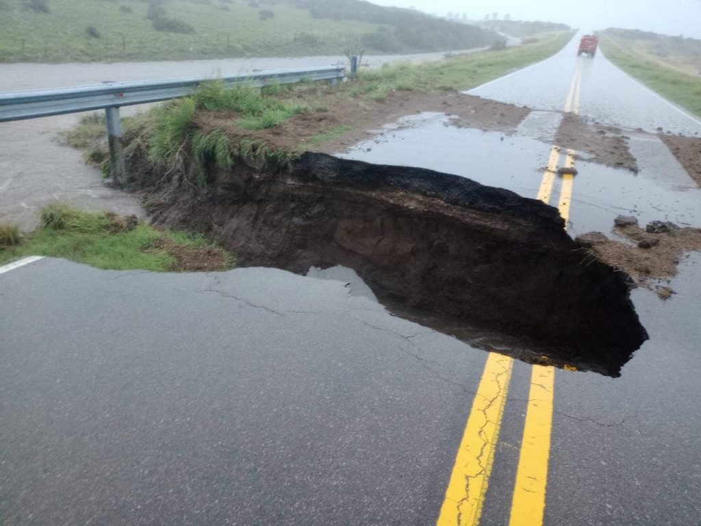 Vialidad Nacional pide evitar la circulación en accesos y rutas cercanas a Bahía