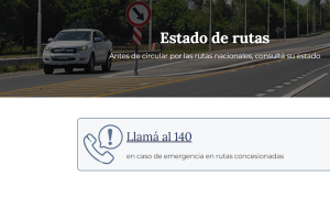 Web oficial: consulta aqui la transitabilidad de las rutas de la región