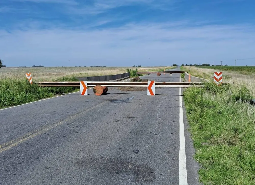 Vialidad Provincial tomó una determinación sobre el puente de Otto en ruta 65