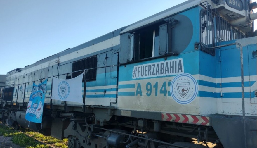 Llegó el Tren Solidario a Bahía Blanca con 1.200 toneladas de donaciones