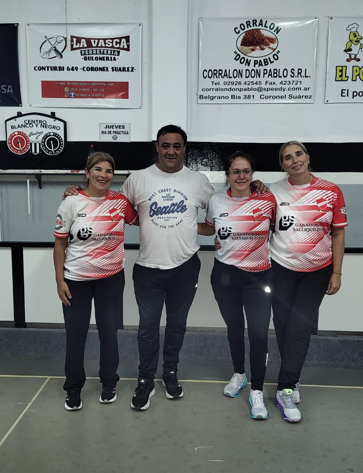 Bochas: el domingo se disputó el selectivo de damas por parejas