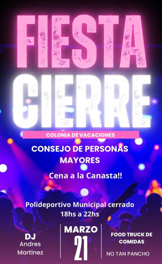 Gran cierre de la Colonia de Vacaciones del Consejo de Personas Mayores