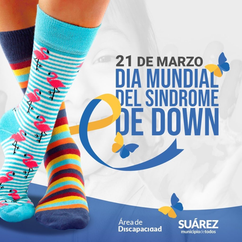 Hoy, 21 de marzo, y en su día, ponete medias de diferentes colores