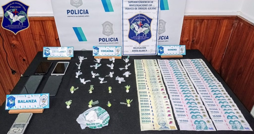Policial: dos personas de nuestro medio aprehendiddas por comercializar cocaína