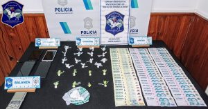 Policial: dos personas de nuestro medio aprehendiddas por comercializar cocaína