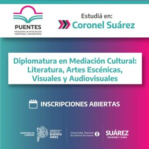 Estudiá en C. Suárez la diplomatura en literatura, artes escénicas, visuales y audiovisuales