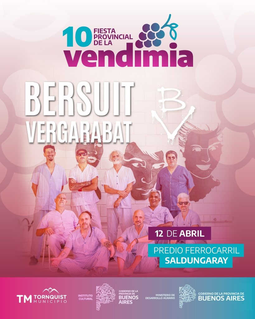 Este mes, nueva edición de la Fiesta Provincial de la Vendimia en Saldungaray