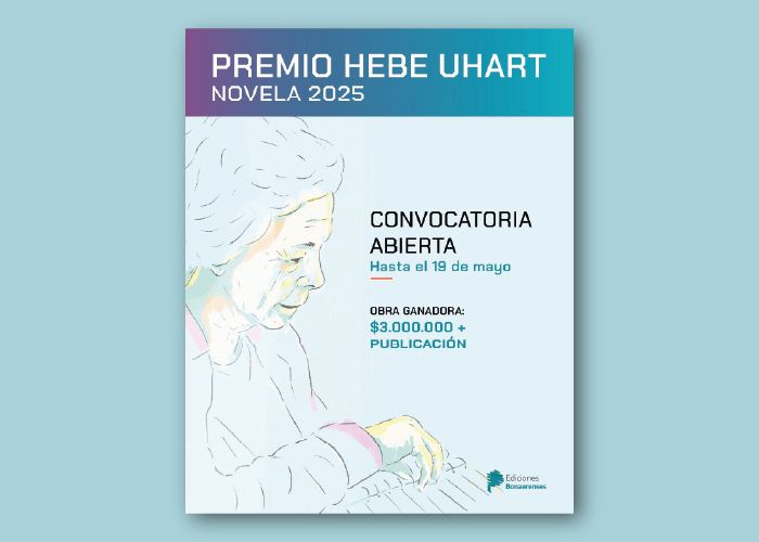 Para escritores: lanzan la tercera edición del premio Hebe Uhart de novela
