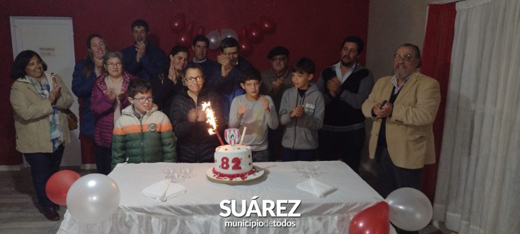 82° aniversario con un brindis y un llamado a la participación vecinal
