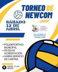 El sábado, torneo regional de newcom en el polideportivo municipal cubierto
