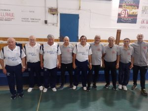 Bochas: el último domingo se disputó en G. Campos el zonal por tríos de veteranos
