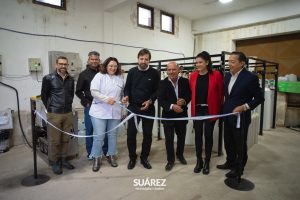 pusieron en marcha la nueva planta de Producción de Oxígeno