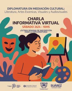 La Diplomatura en Mediación Cultural cierra inscripciones este viernes