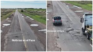 Trampa mortal en la Ruta 33 entre Villegas y América: diez autos dañados en una mañana