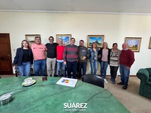 Móccero recorrió sectores afectados por las lluvias y supervisó tareas de mantenimiento