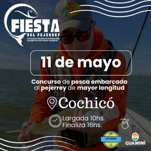 Todo listo para una nueva Fiesta del Pejerrey en Cochicó, este domingo 11