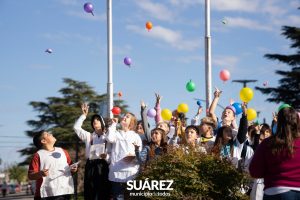 Vecinos e instituciones de Santa María celebraron el 138° aniversario