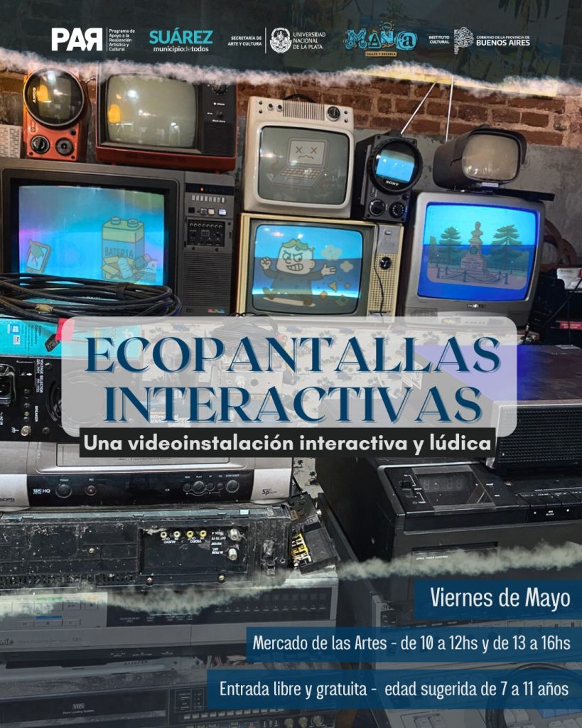 ¡Llega EcoPantallas Interactivas! Una videoinstalación lúdica e interactiva