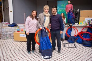 Entrega de kits deportivos a todas las escuelas secundarias del distrito