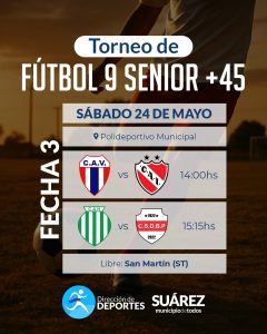 El torneo de fútbol 9 senior vivió su segunda jornada en el Polideportivo