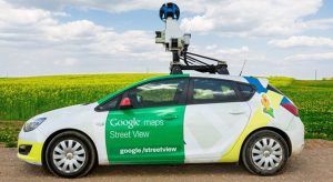 El auto de Google Street View llega a la zona para actualizar sus mapas