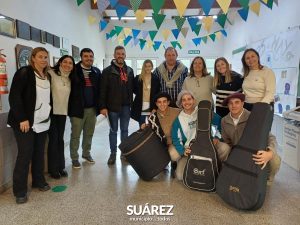 Acto oficial por la Revolución de Mayo en la Escuela Agropecuaria